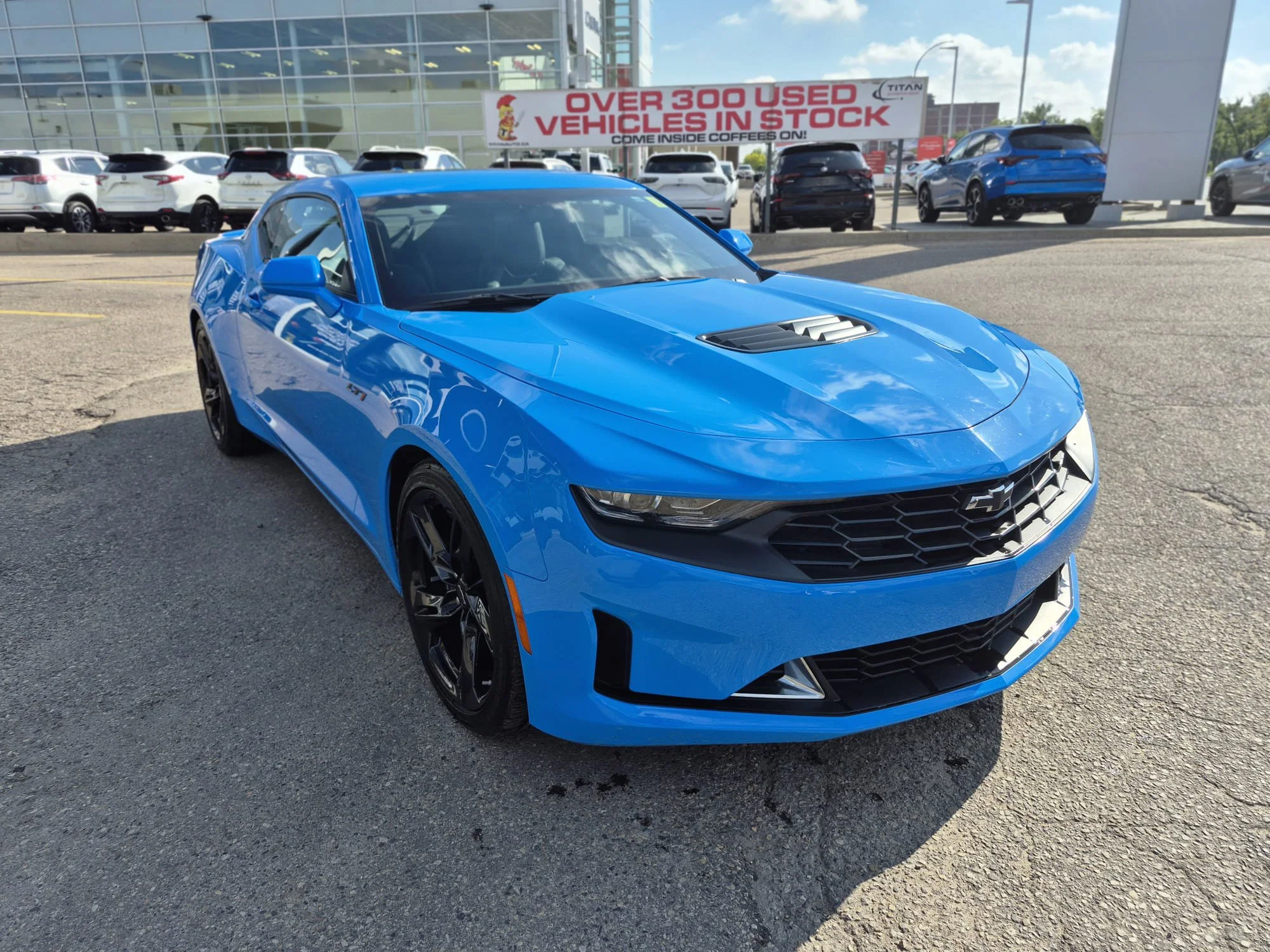 Used 2023 Rapid Blue Chevrolet LT1*455HP!! | 6.2L V8 | Recaro Seats | Sunroof | Performance Exhaust | Rapid Blue | image 5