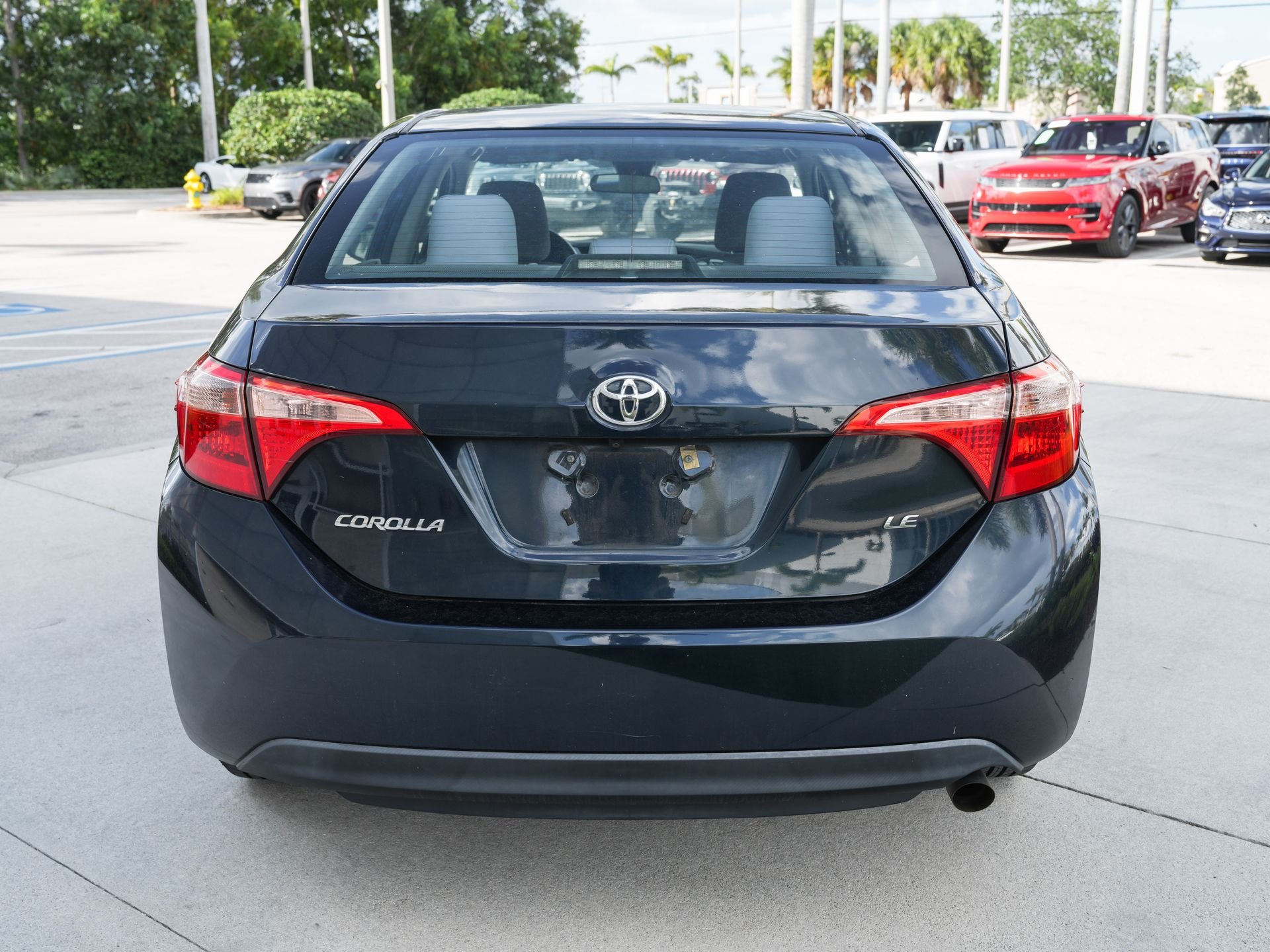 Used 2019 Blue Toyota LE image 9