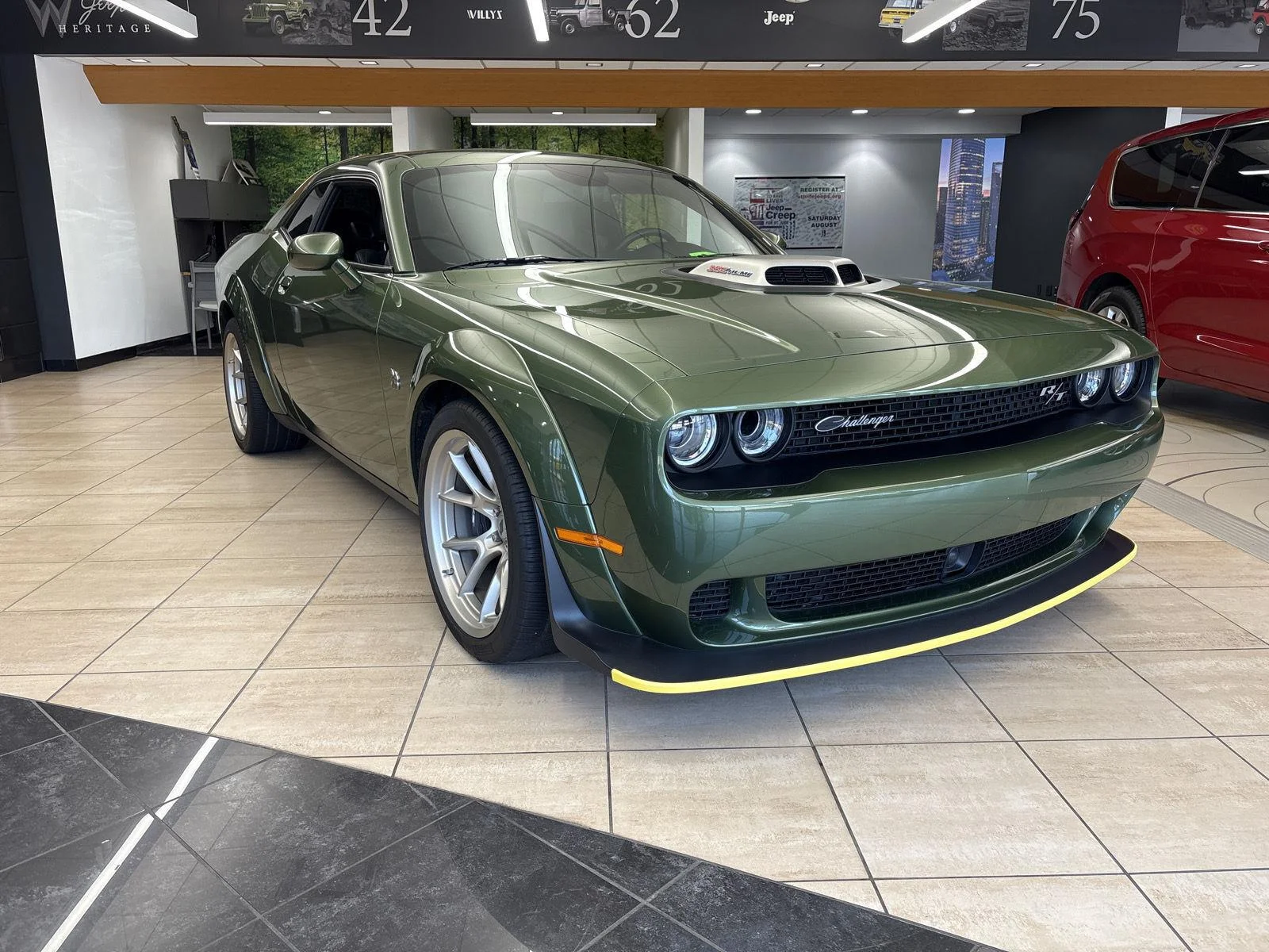 Used 2023 F8 Green Dodge R/T Scat Pack Widebody image 3