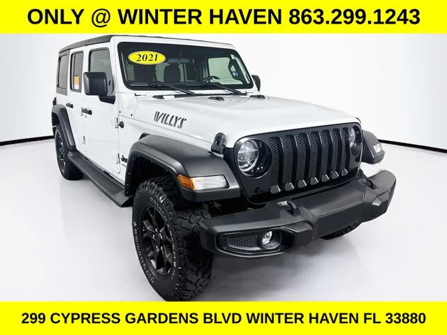 2021 Jeep Wrangler Unlimited Willys
