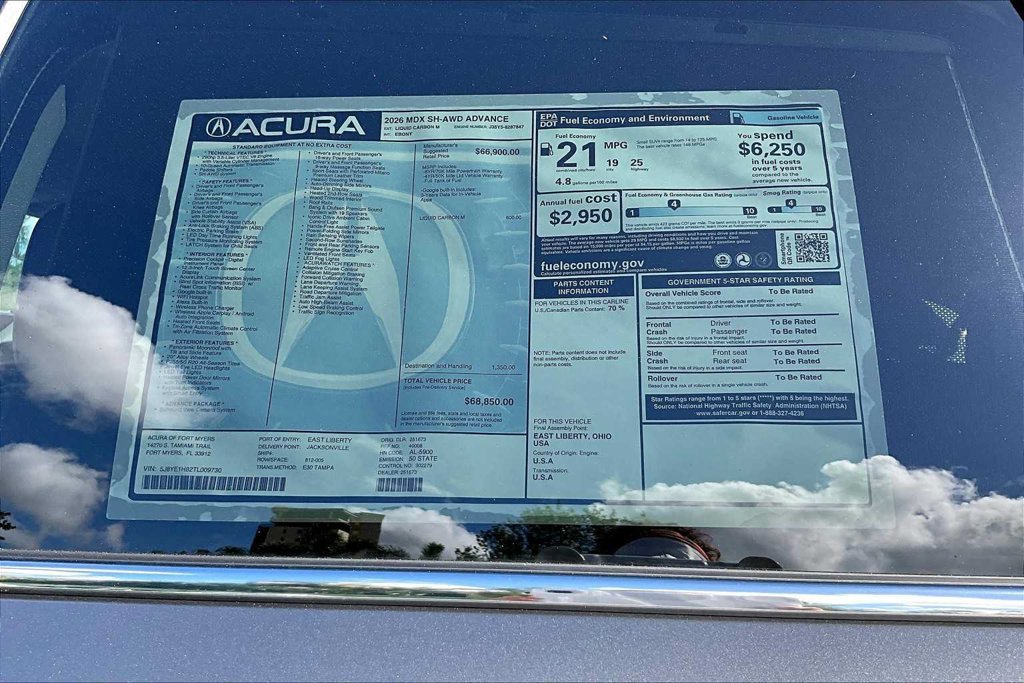 Used 2026 Black Acura Advance Package image 22