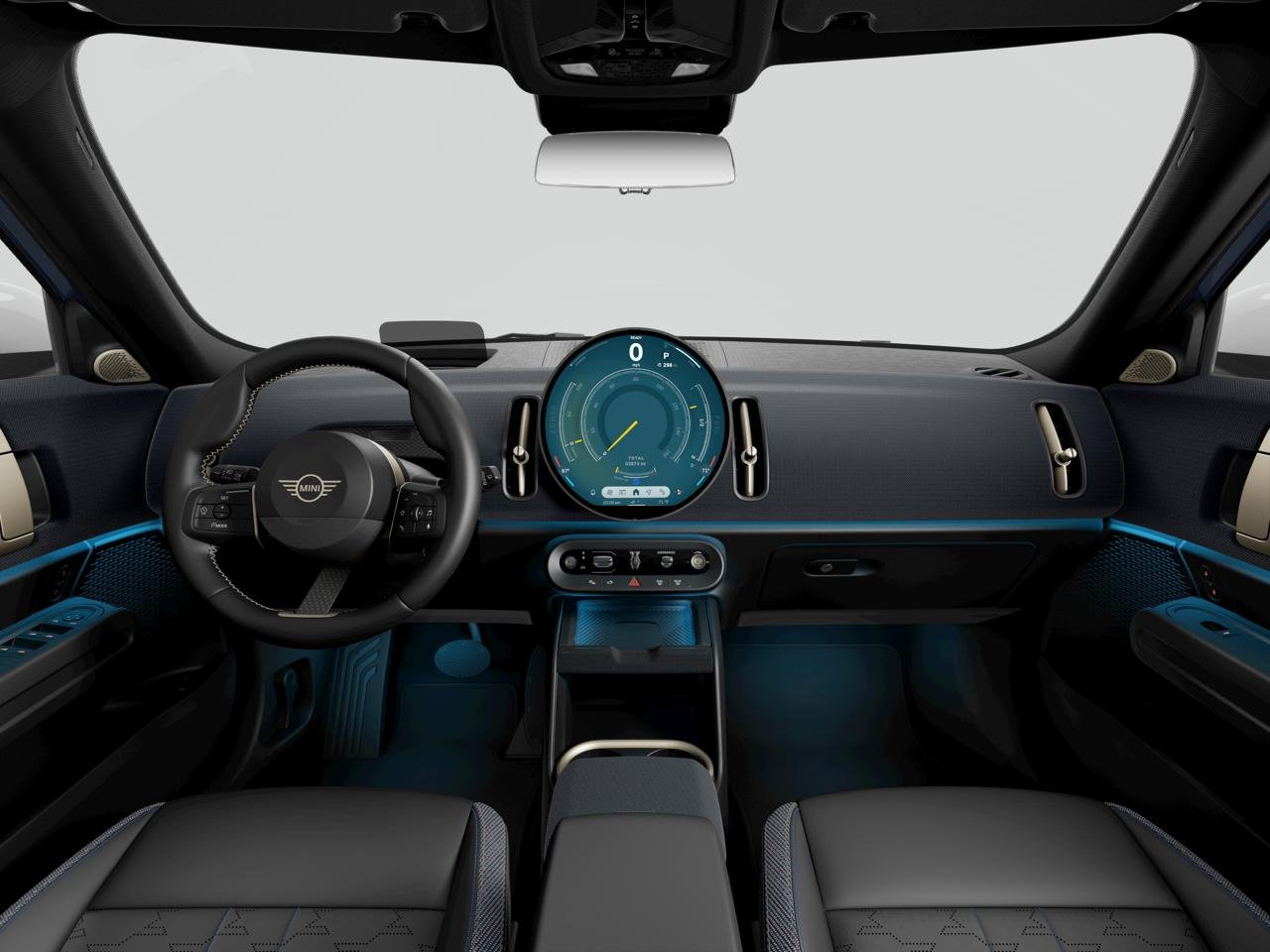 New 2027 Slate Blue MINI Iconic image 7