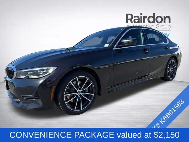 Used 2019 Black Sapphire Metallic BMW 330i image 3