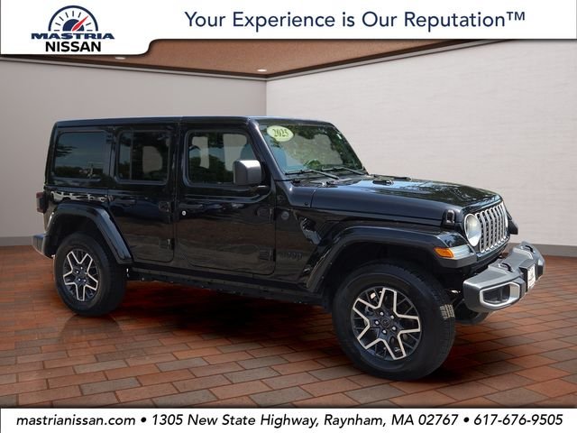 Used 2025 Black Jeep Sahara image 1