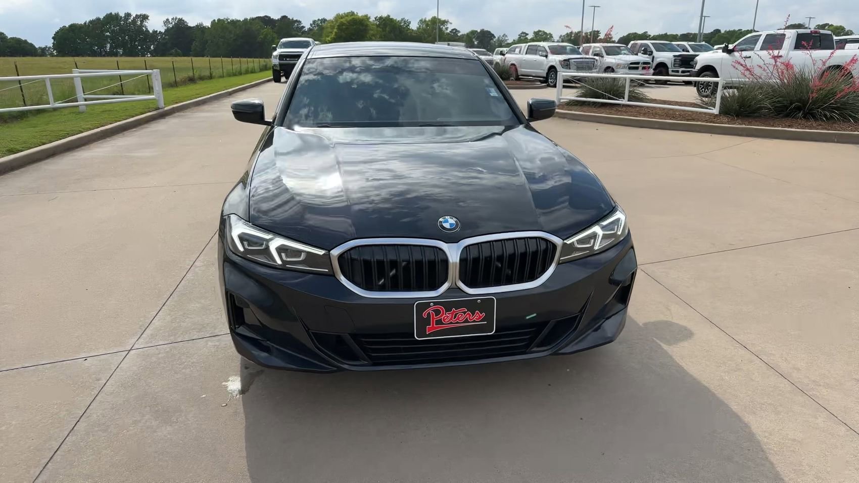 Used 2023 Black Sapphire Metallic BMW 330i image 4