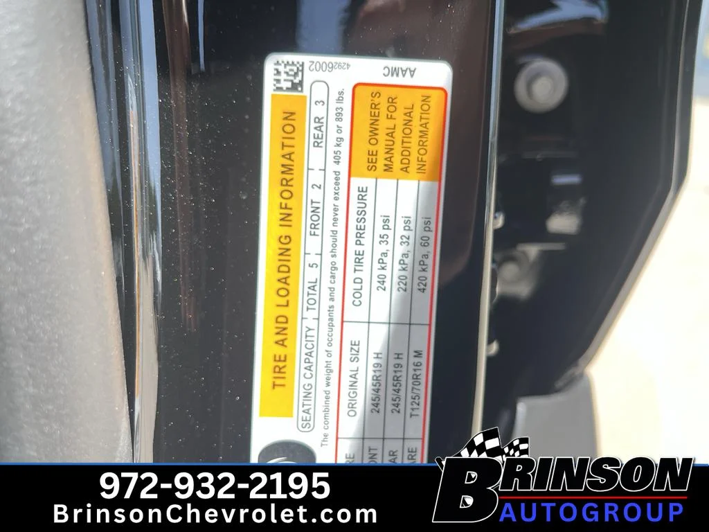New 2026 Mosaic Black Metallic Chevrolet 2RS image 15