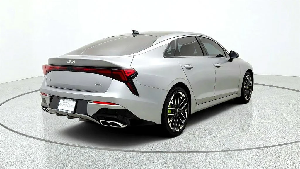 Used 2025 Steel Matte Gray Kia GT DCT FWD image 5