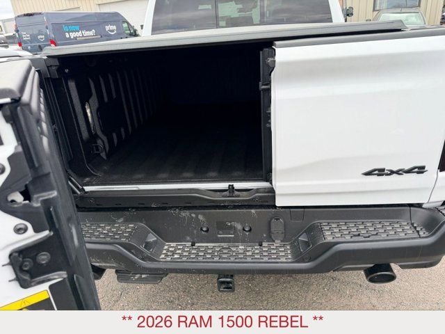 New 2026 Bright White Clear-Coat Exterior Paint RAM Rebel image 16