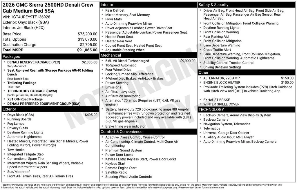 2026 GMC Sierra 2500HD Denali - Photo 44