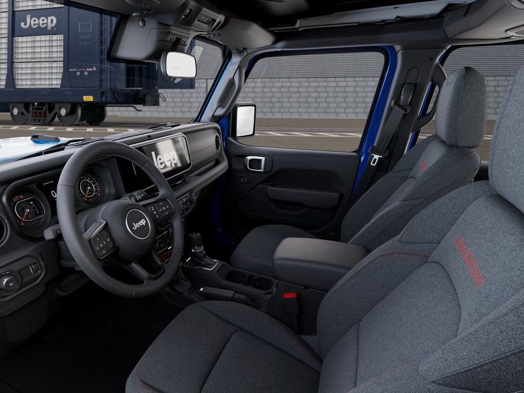 New 2026 Hydro Blue Pearl-Coat Exterior Paint Jeep Rubicon image 22