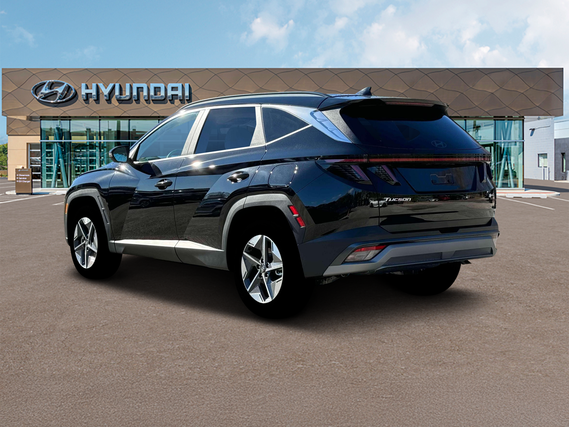 New 2025 Black Hyundai SEL Convenience AWD image 5