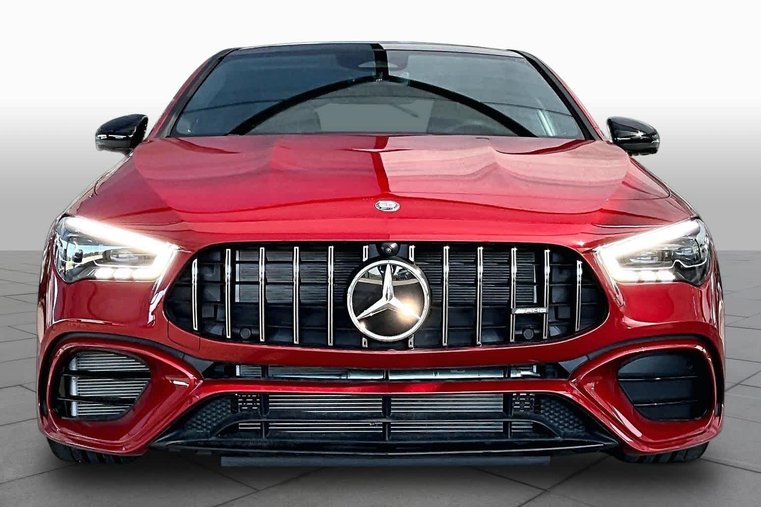 New 2026 MANUFAKTUR Patagonia Red Metallic Mercedes-Benz AMG® CLA 45 4MATIC® Coupe image 3