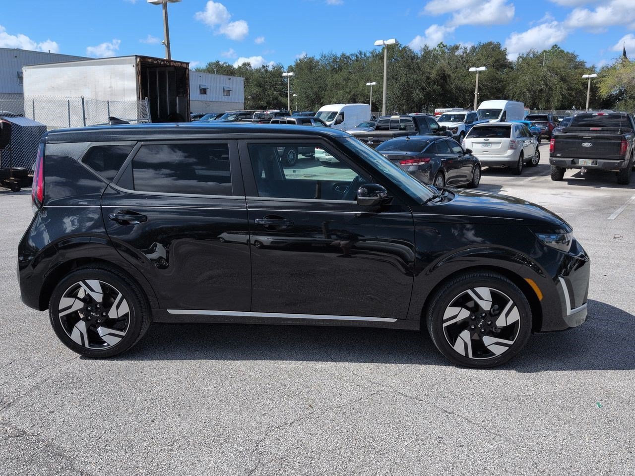 Certified Used 2025 Fusion Black Kia GT-Line image 3