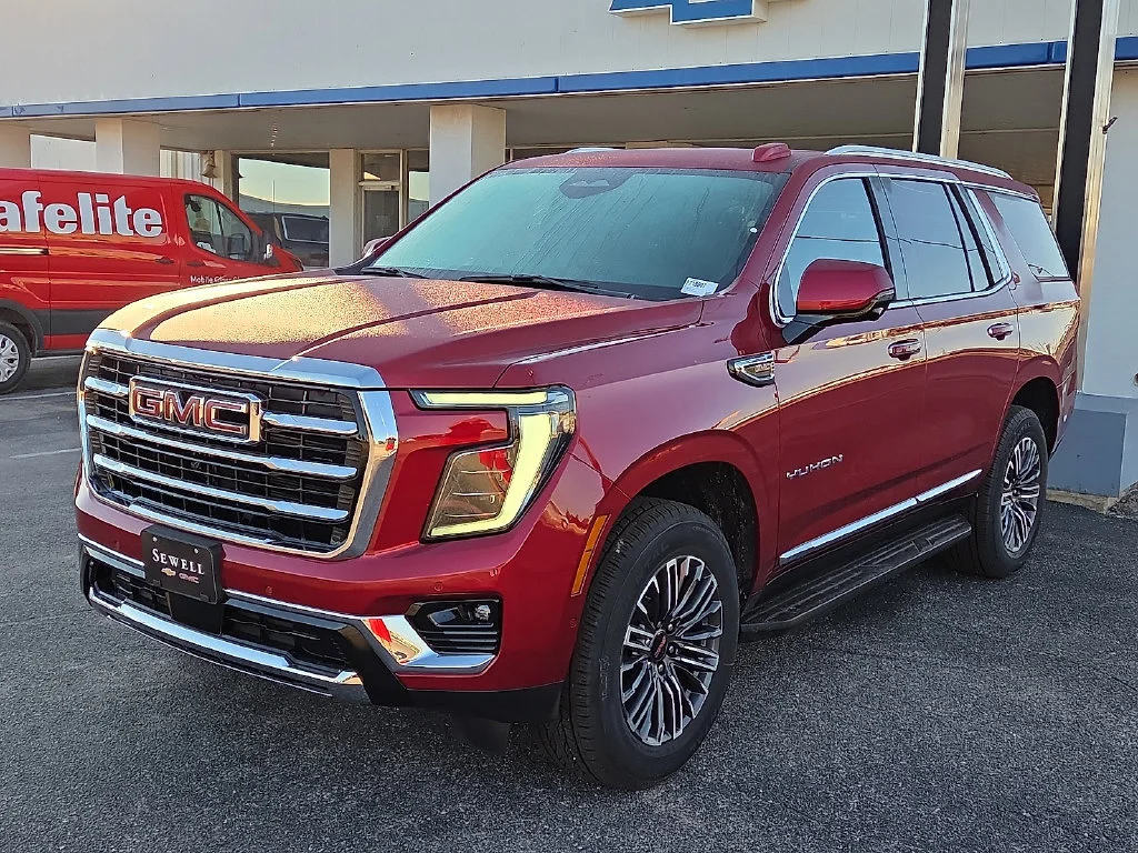 New 2027 Volcanic Red Tintcoat GMC Elevation image 1