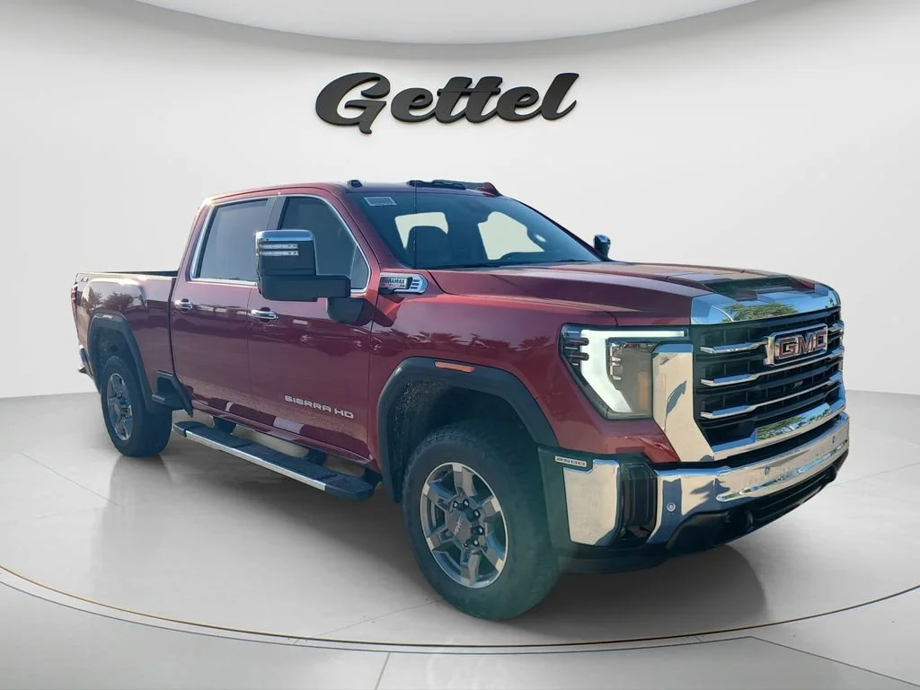 New 2026 Volcanic Red Tintcoat GMC SLT image 2