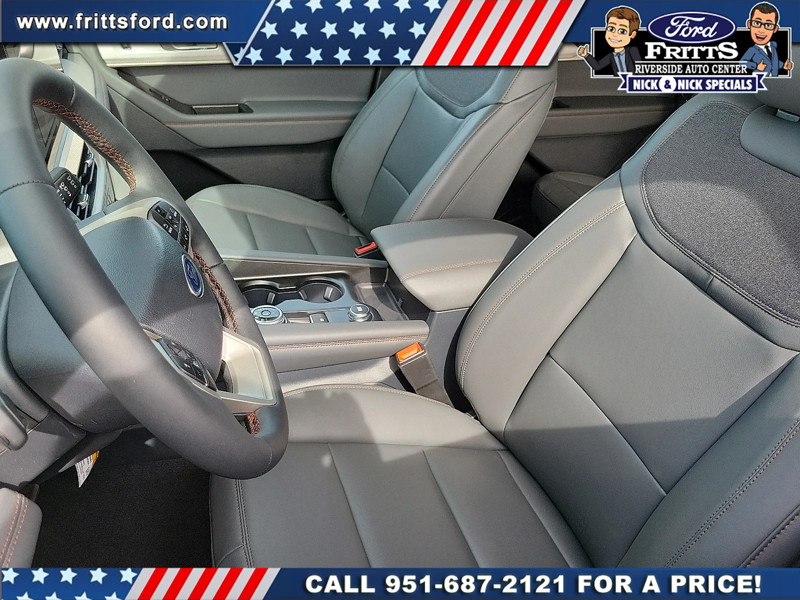 New 2026 Carbonized Gray Metallic Ford Active image 5