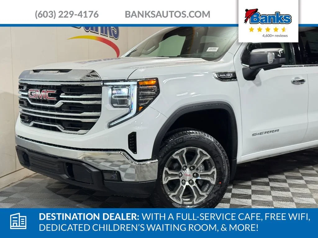 New 2026 Summit White GMC SLT image 3