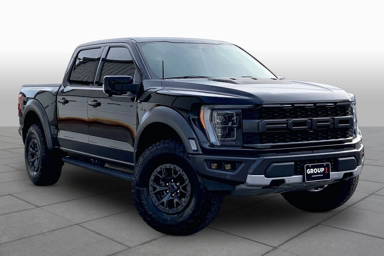 Used 2022 Agate Black Metallic Ford Raptor image 3