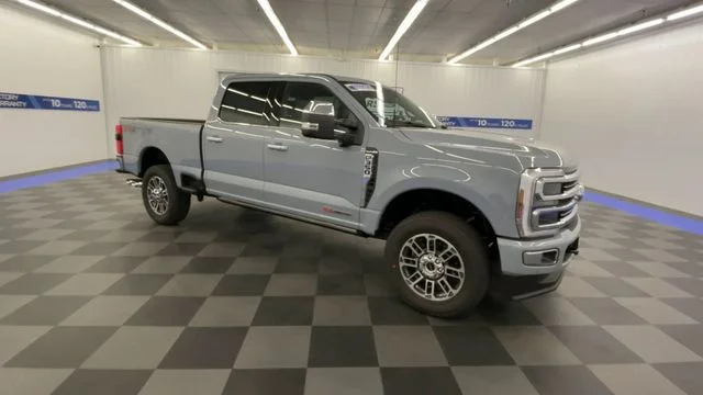 New 2026 Glacier Gray Metallic Tri-Coat Ford F-350® Platinum® image 2