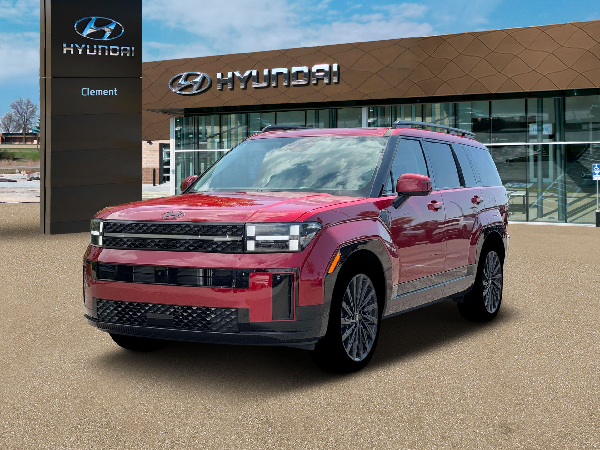New 2026 Red Hyundai Calligraphy AWD image 1