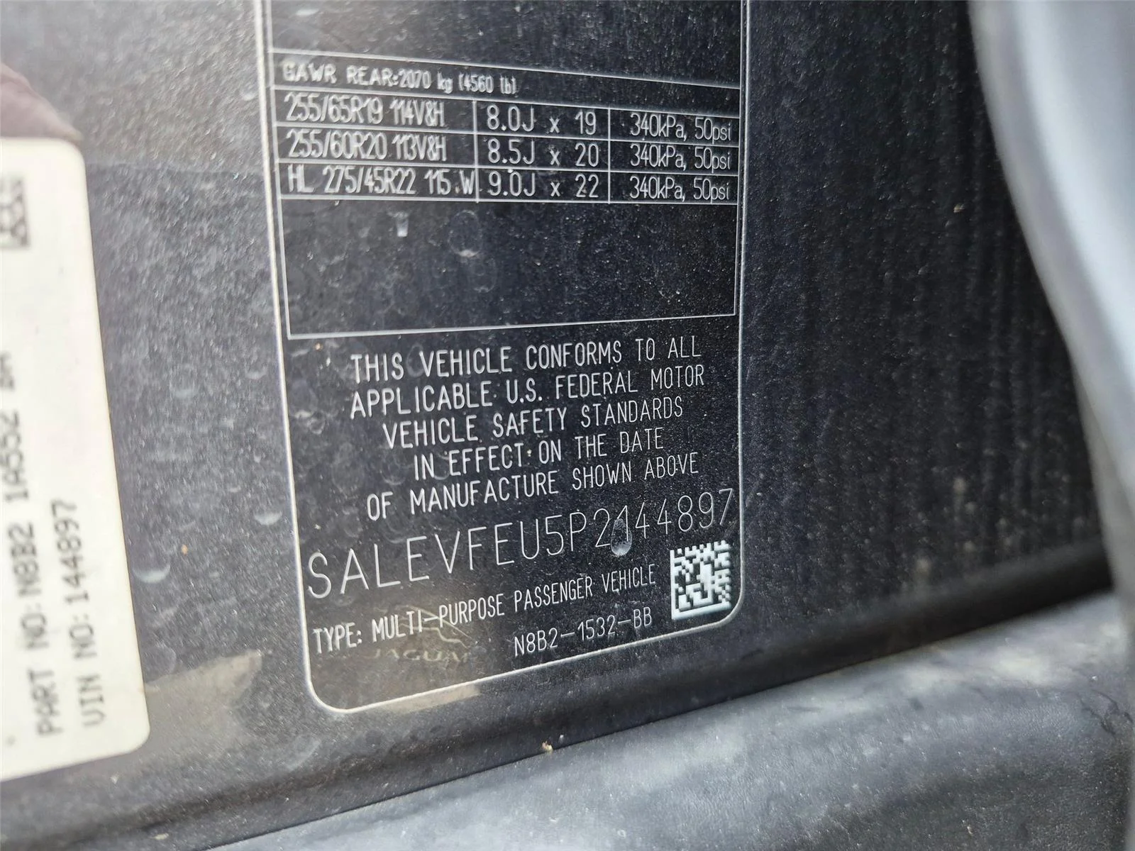Used 2023 Carpathian Grey Premium Metallic Land Rover First Edition image 15