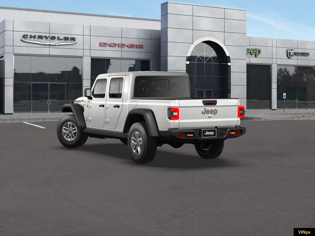 New 2026 Bright White Clear-Coat Exterior Paint Jeep Mojave image 5