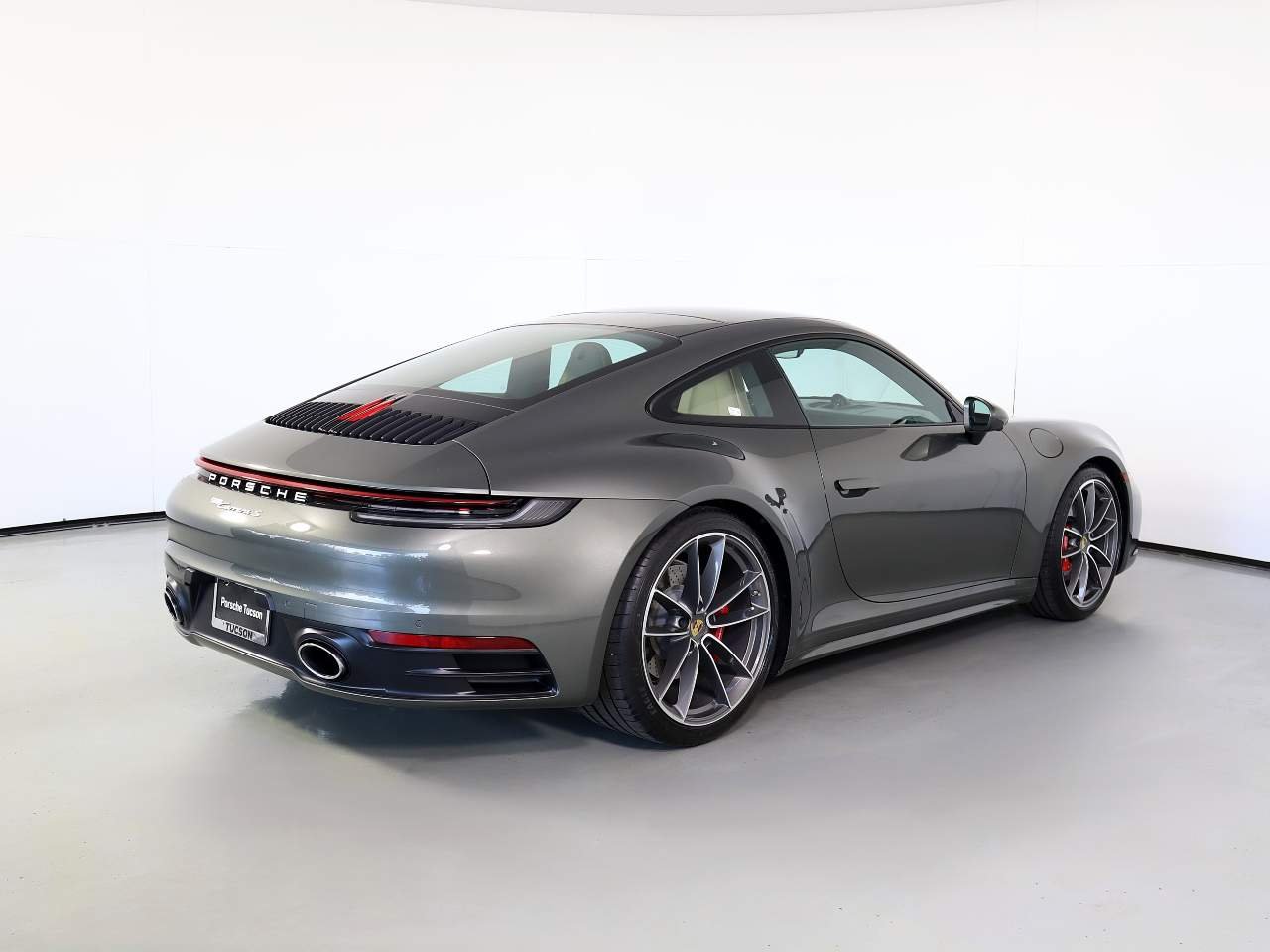 Certified Used 2024 Aventurine Green Metallic Porsche Carrera S image 7