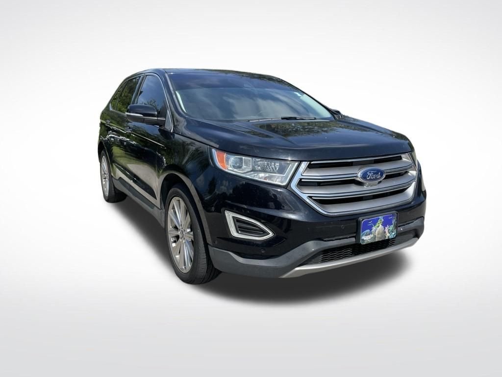 Used 2018 Black Ford Titanium image 2