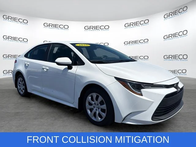 Used 2025 White Toyota LE image 1