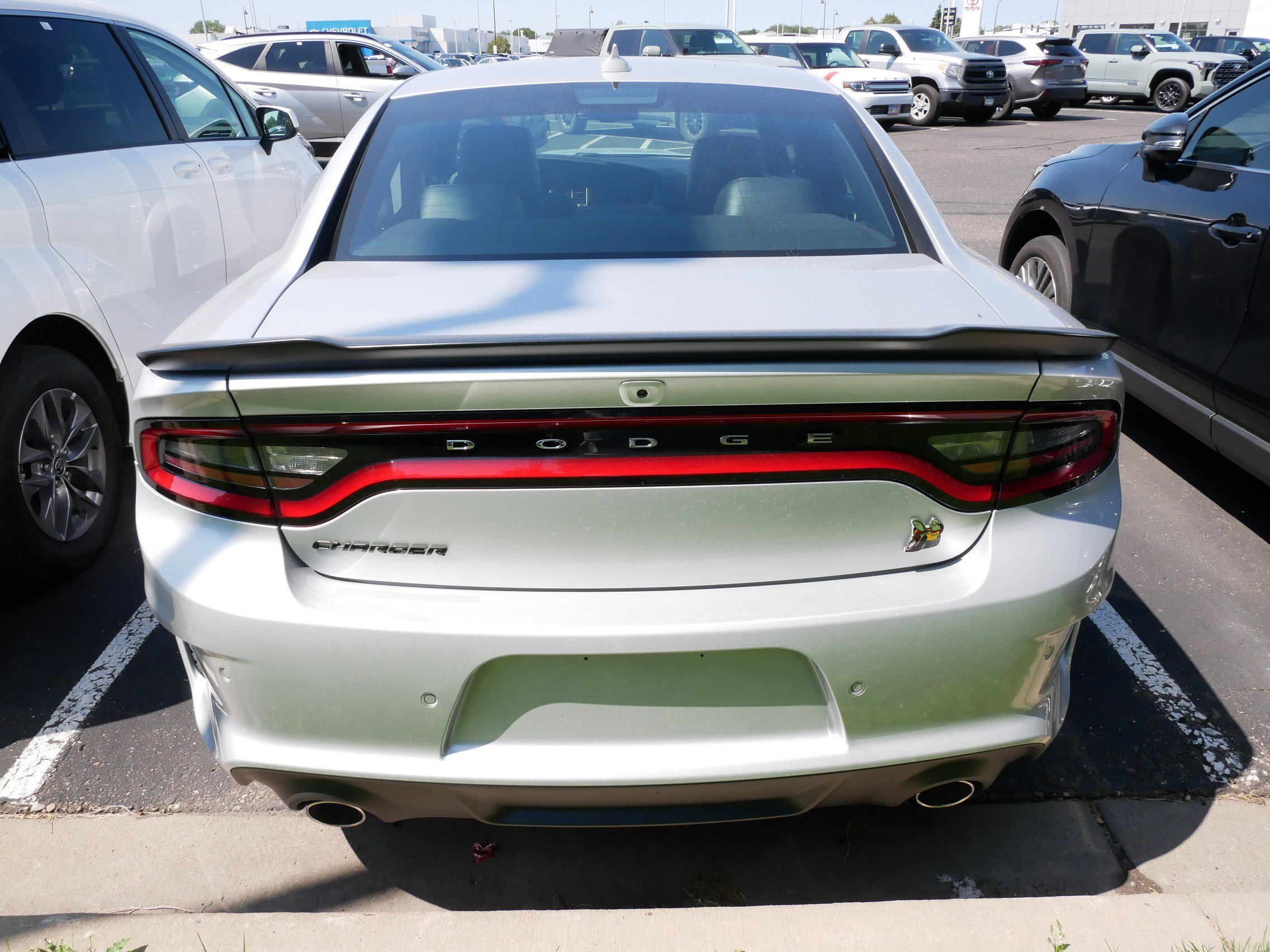 Used 2023 Triple Nickel Clearcoat Dodge Scat Pack Widebody image 7
