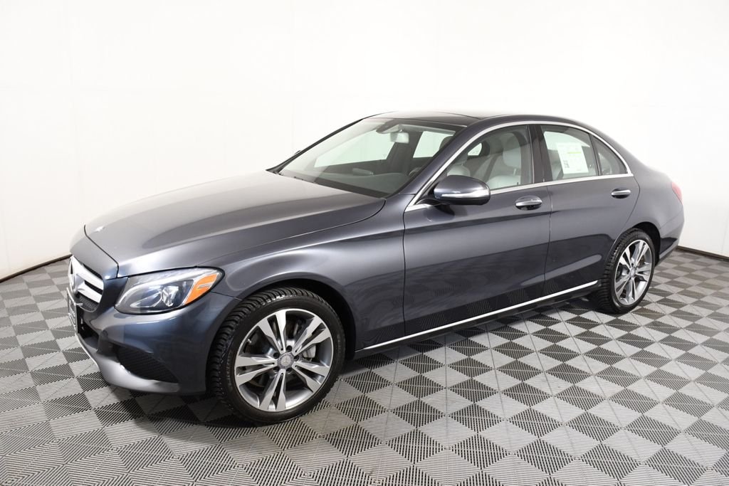 Used 2015 Steel Gray Metallic Mercedes-Benz C 300 image 2