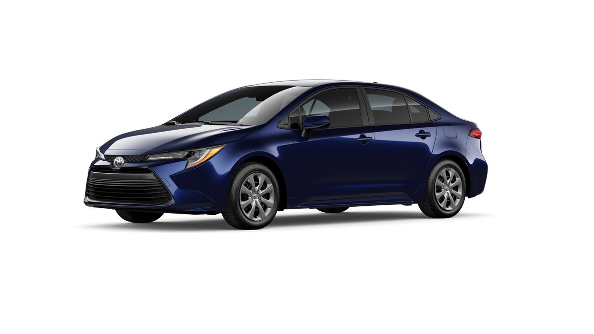 New 2026 Blue Toyota LE image 2