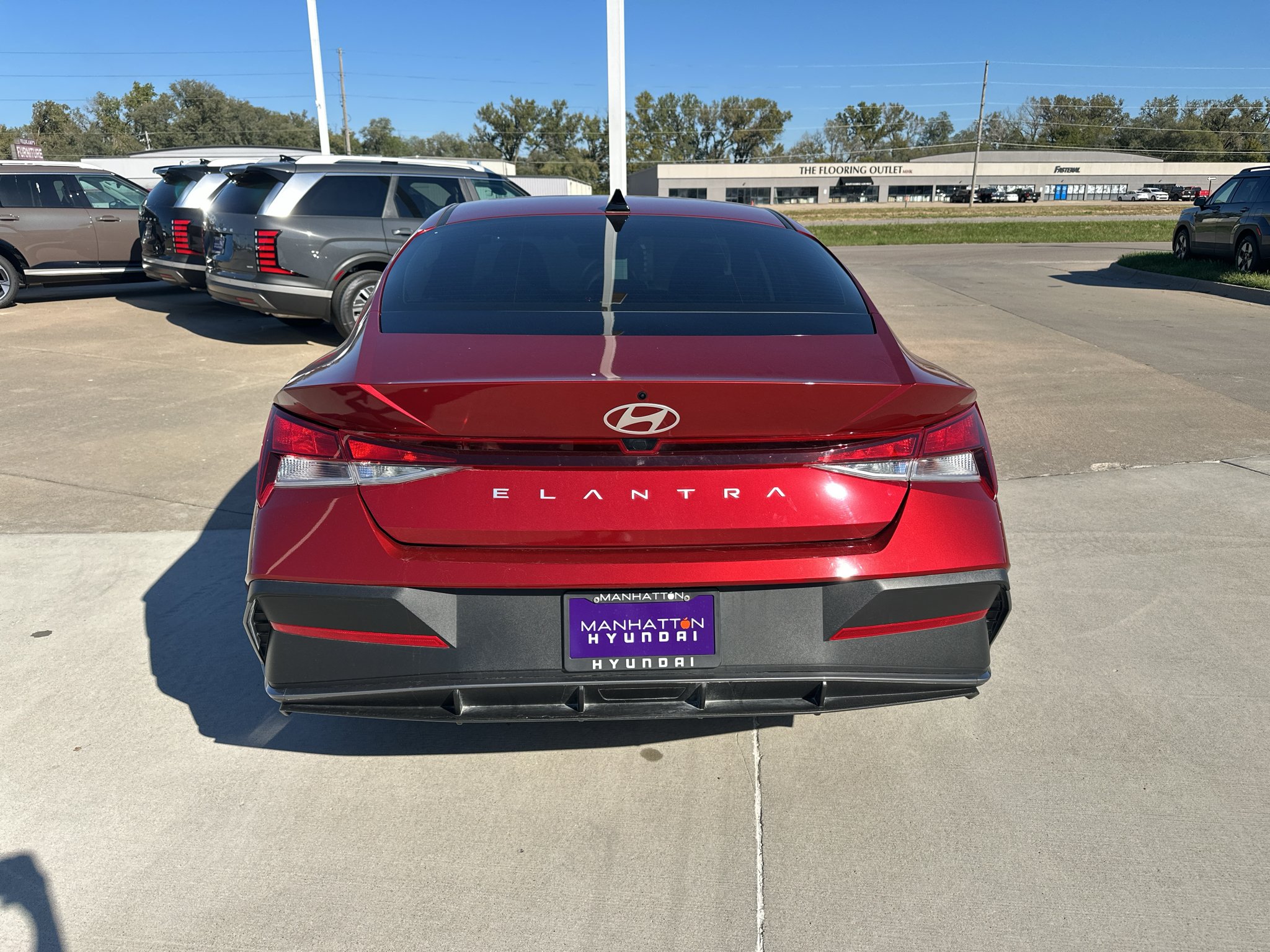 Used 2024 Ultimate Red Hyundai SEL image 14