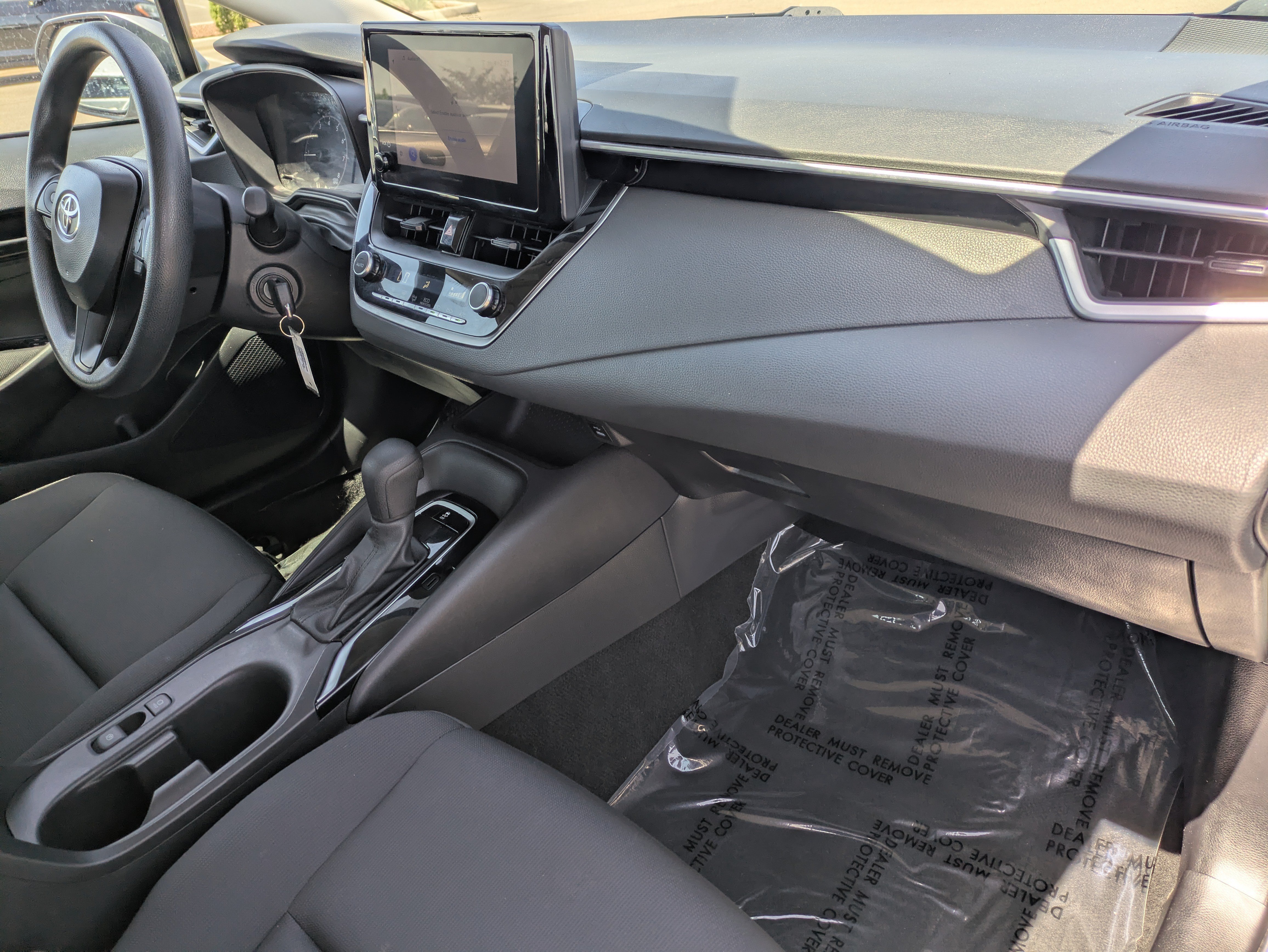 Used 2024 Classic Silver Metallic Toyota LE image 12