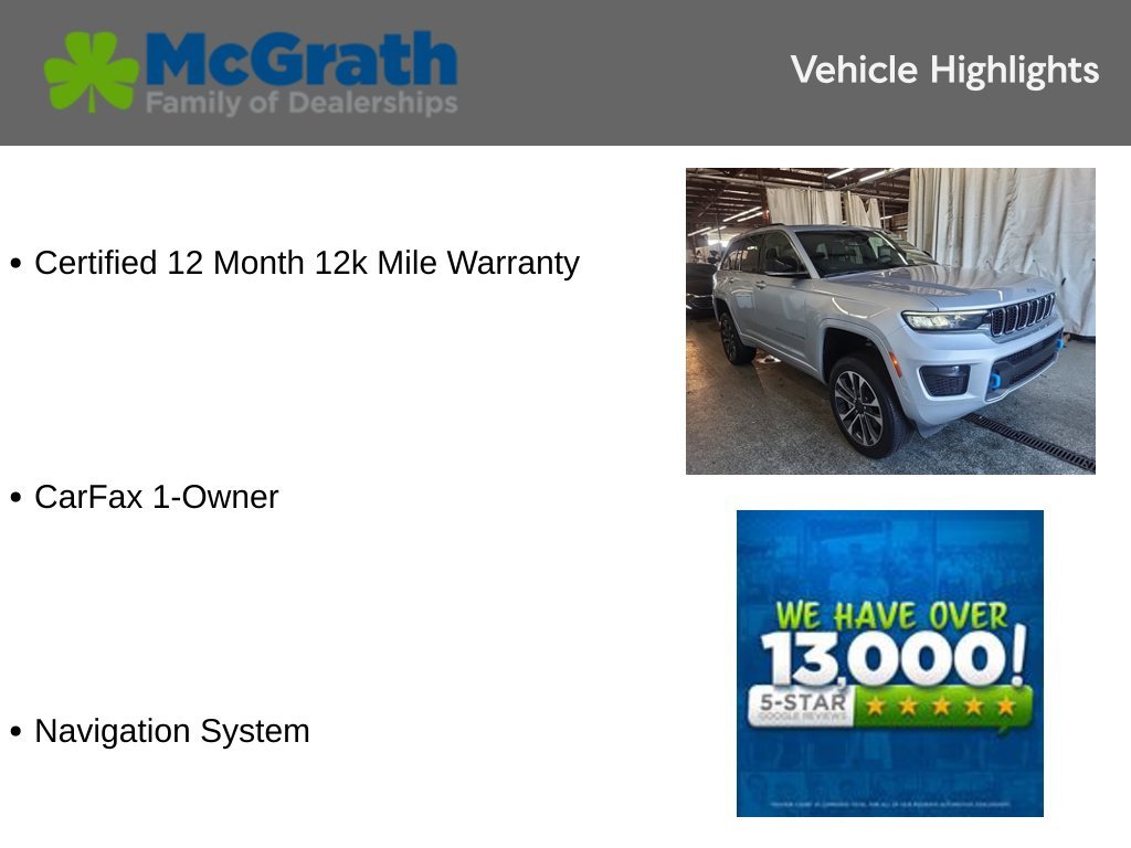 Used 2023 Silver Jeep Overland 4xe image 6