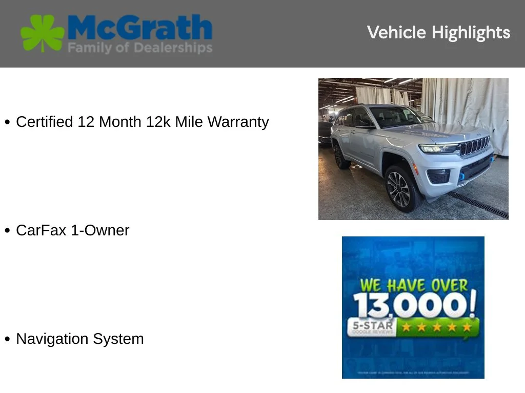 Used 2023 Silver Jeep Overland 4xe image 6