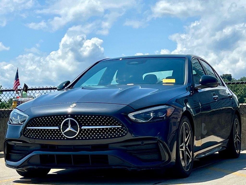 Certified Used 2023 Gray Mercedes-Benz C 300 image 4