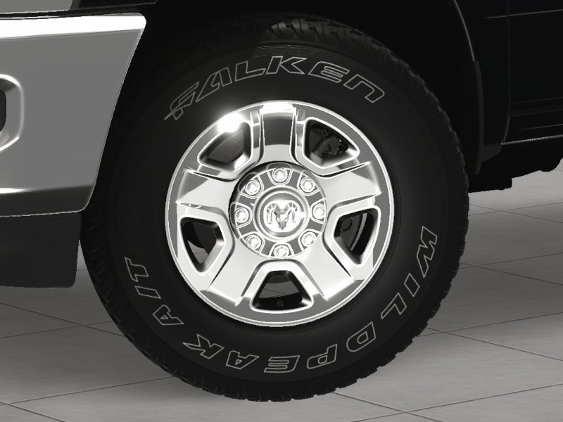 New 2024 Diamond Black Crystal Pearl-Coat Exterior Paint RAM Tradesman image 38