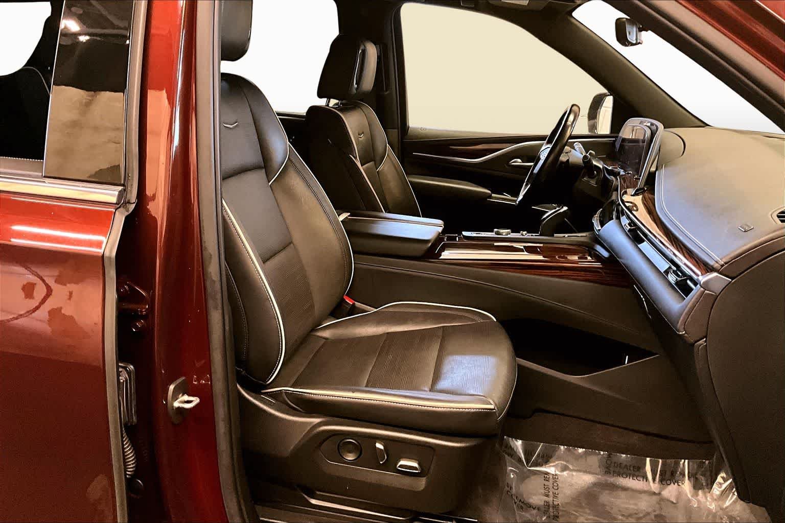 Used 2022 Mahogany Metallic Cadillac Premium Luxury image 9