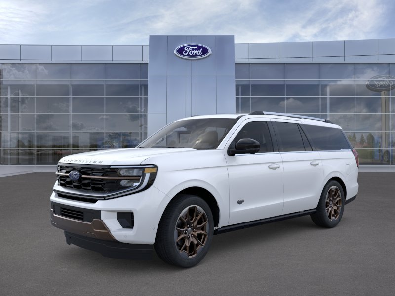 New 2026 Star White Metallic Tri-Coat Ford MAX King Ranch® image 1