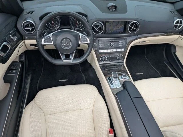Used 2017 Blue Mercedes-Benz SL 450 image 14