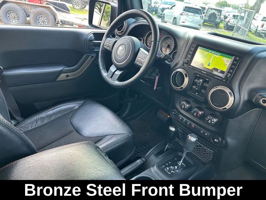 Certified Used 2017 Black Jeep Unlimited Sahara image 11
