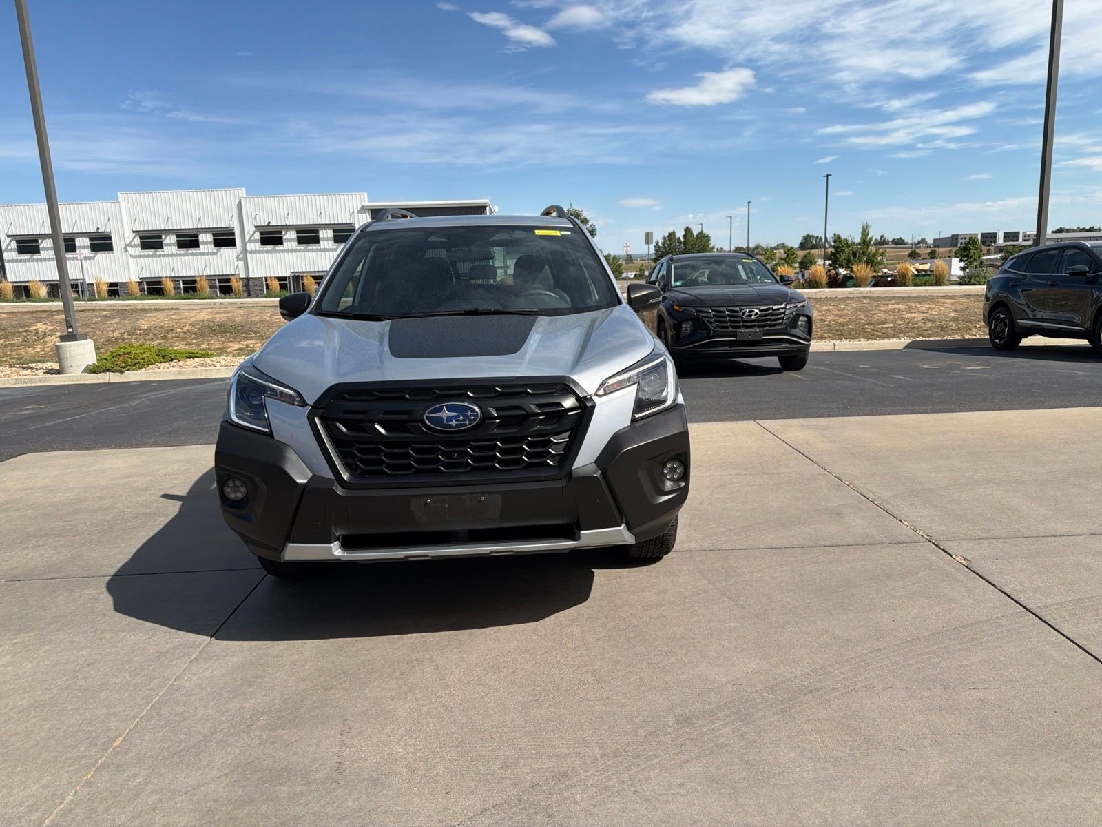 Used 2023 Silver Subaru Wilderness image 2