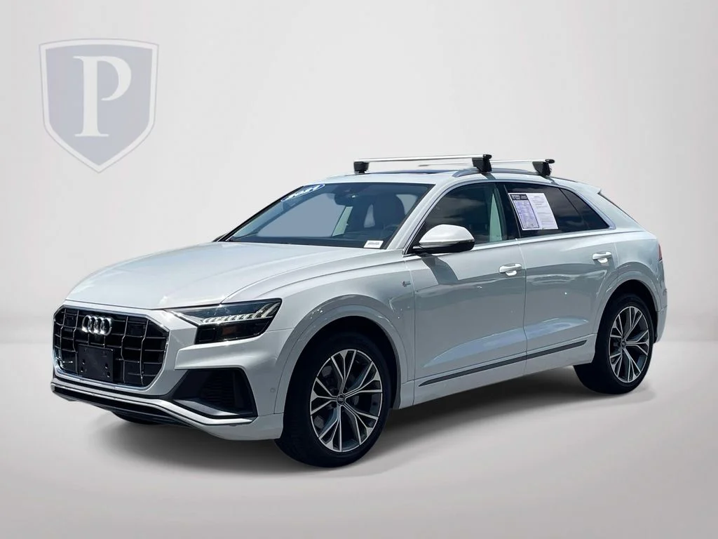 Used 2021 White Audi 55 Prestige image 4