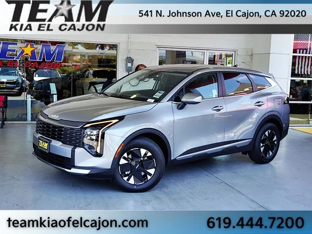 New 2026 Gray Kia LX image 1