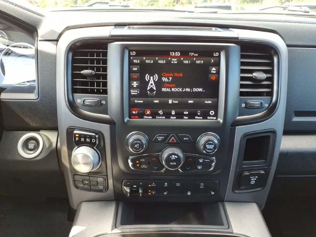 Used 2018 Granite Crystal Clearcoat Metallic Ram Rebel image 16
