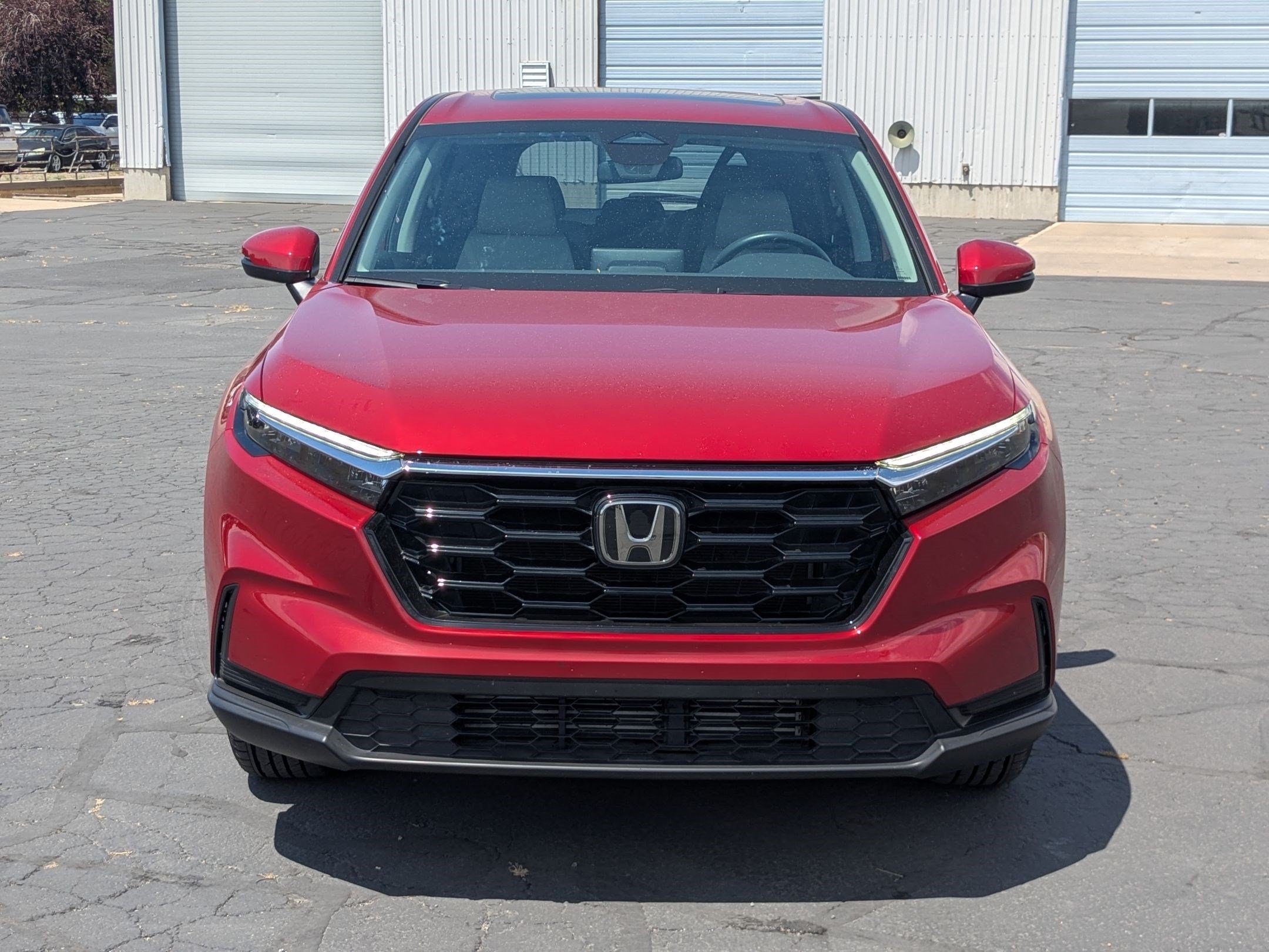 Certified Used 2024 Radiant Red Metallic Honda EX image 11