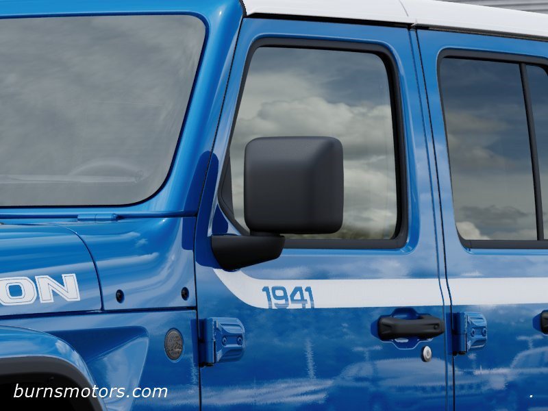 New 2026 Hydro Blue Pearl-Coat Exterior Paint Jeep Rubicon X 4-Door image 12