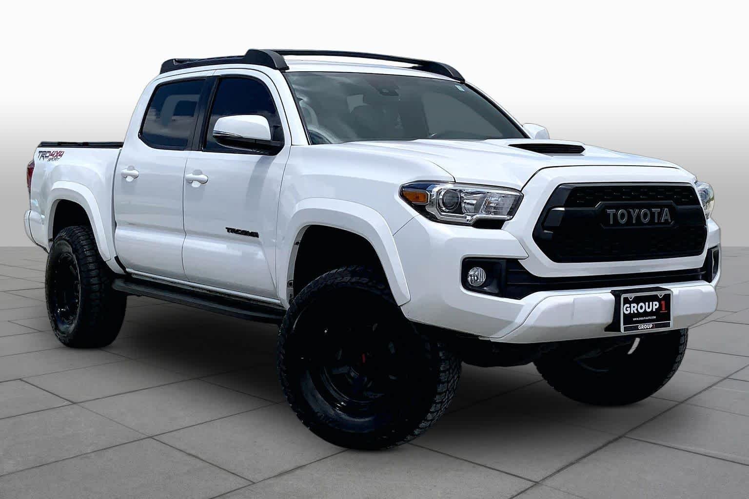 Used 2019 Super White Toyota TRD Sport image 3