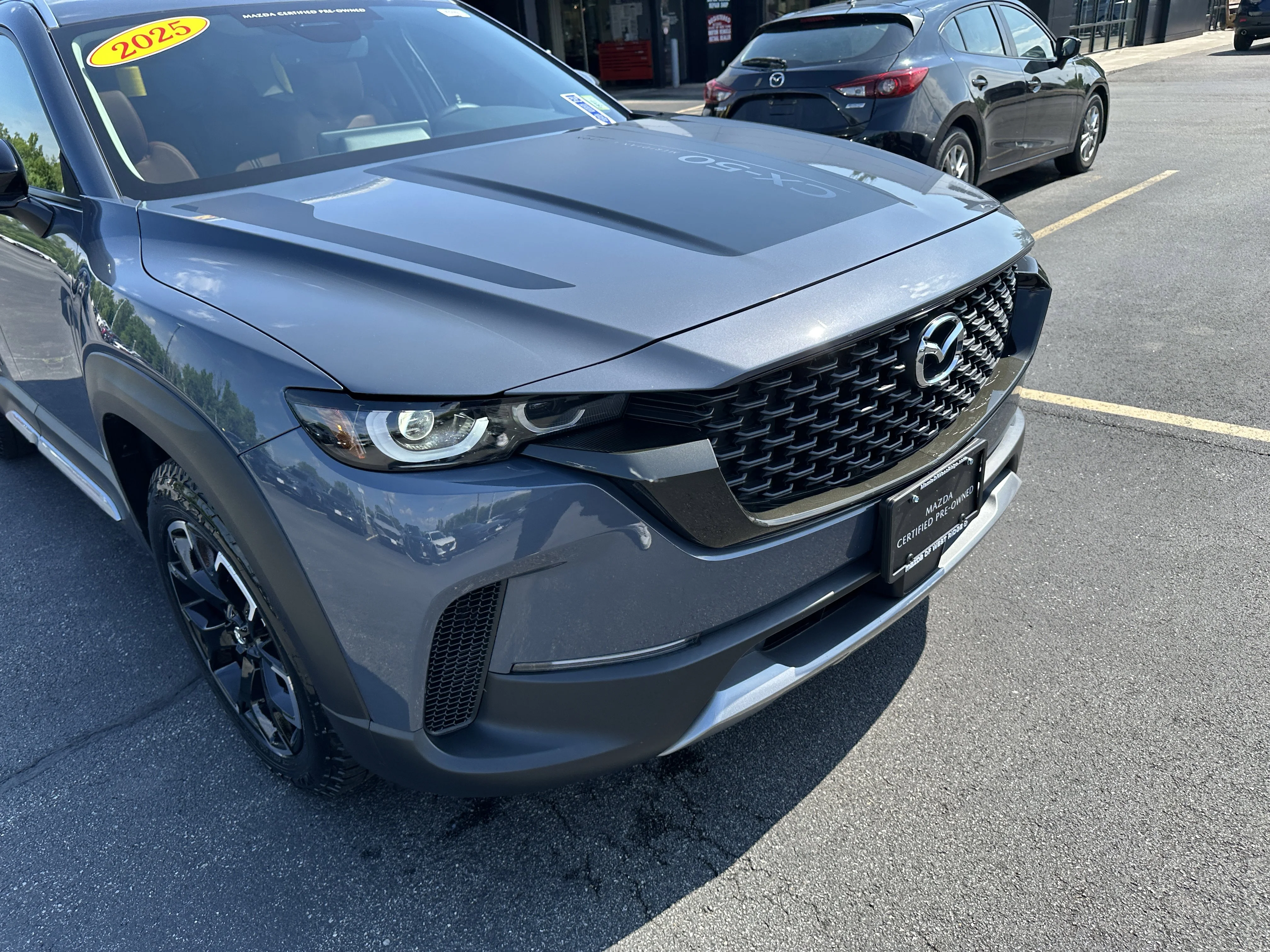 Used 2025 Polymetal Gray Metallic Mazda 2.5 Turbo Meridian Edition image 4